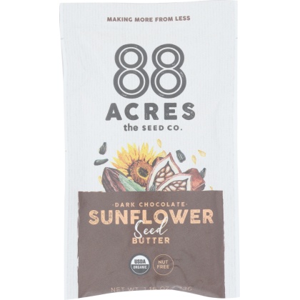 88 ACRES: Dark Chocolate Sunflower Seed Butter, 1.16 oz