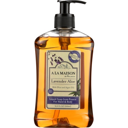 A LA MAISON: Liquid Soap Lavender Aloe, 16.9