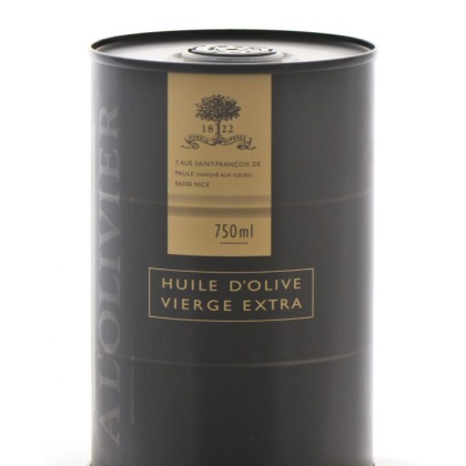 A LOLIVIER: Oil Olive in Drum, 25.36 oz