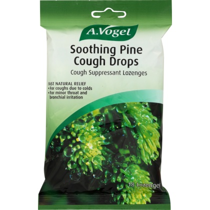 A VOGEL: Soothing Pine Cough Drops, 18 lozenges