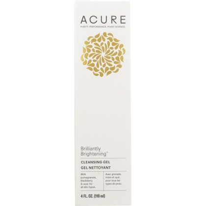 ACURE: Brilliantly Brightening Cleansing Gel, 4 fl oz