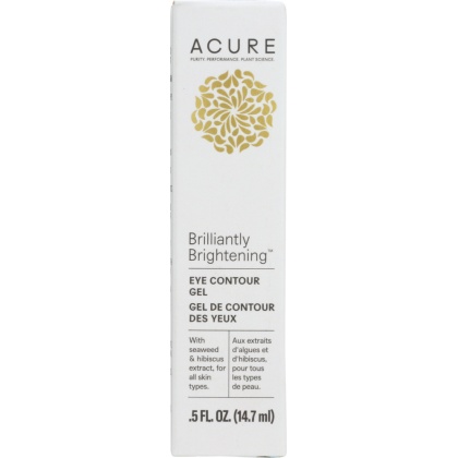 ACURE: Brilliantly Brightening Eye Contour Gel, 0.5 fl oz