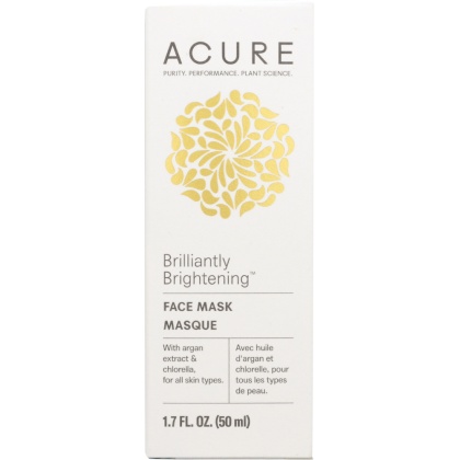 ACURE: Brilliantly Brightening Face Mask, 1.7 fl oz