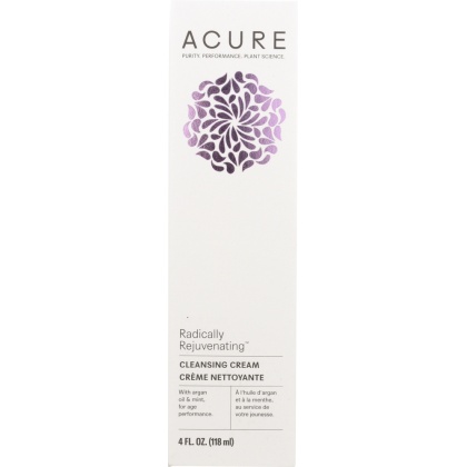 ACURE: Radically Rejuvenating Cleansing Cream, 4 fl oz