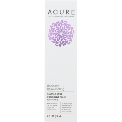 ACURE: Radically Rejuvenating Facial Scrub, 4 fl oz