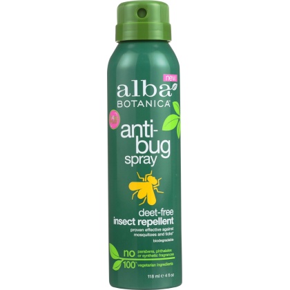 ALBA BOTANICA: Bug Spray Deet Free, 4 oz