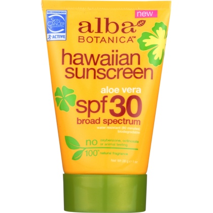 ALBA BOTANICA: Lotion Sun SPF 30 Aloe Vera, 1 oz