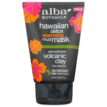 ALBA BOTANICA: Mask Hi Detox Warming Mud, 4 oz