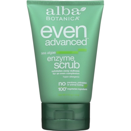 ALBA BOTANICA: Natural Even Advanced Sea Algae Enzyme Scrub, 4 oz