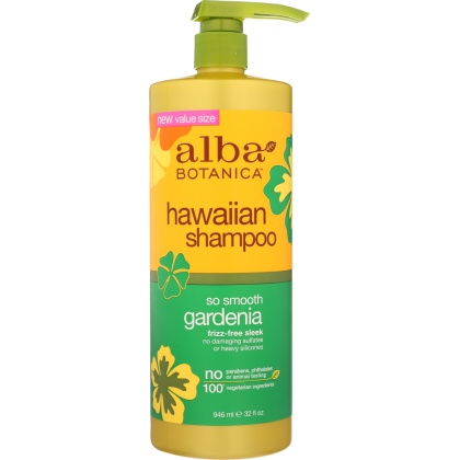 ALBA BOTANICA: Shampoo Smooth Gardenia, 32 oz