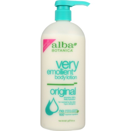 ALBA BOTANICA: Very Emollient Body Lotion Original, 32 oz