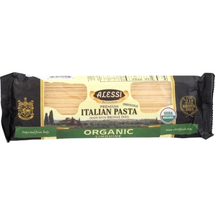 ALESSI: Organic Linguine Pasta, 16 oz