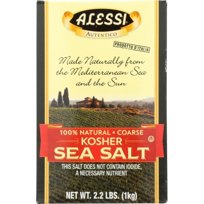 ALESSI: Sea Salt Kosher, 1 kg