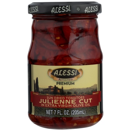 ALESSI: Sun Dried Tomatoes Julienne Cut, 7 oz