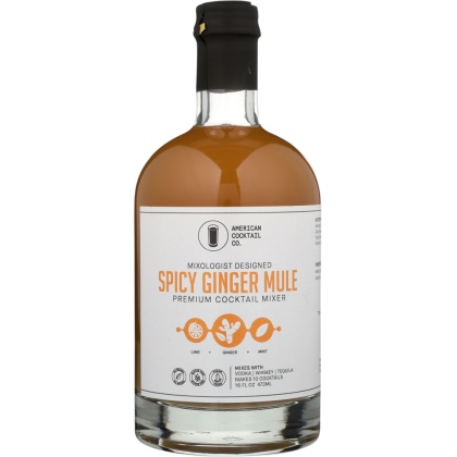 AMERICAN COCKTAIL COMPANY: Spicy Ginger Mule Mixer, 16 fo