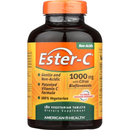 AMERICAN HEALTH: Ester-C 1000 mg with Citrus Bioflavonoids, 180 Vegetarian Tablets