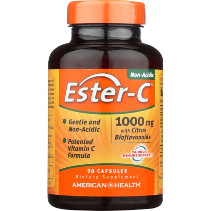 AMERICAN HEALTH: Ester-C 1000 mg with Citrus Bioflavonoids, 90 Capsules