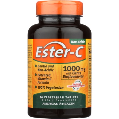 AMERICAN HEALTH: Ester-C 1000 mg with Citrus Bioflavonoids, 90 Veggie Tabs