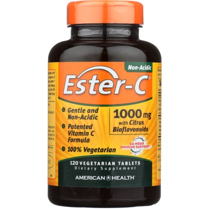 AMERICAN HEALTH: Ester-C with Citrus Bioflavonoids 1000 mg,  120 Vegetarian Tablets