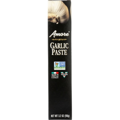 AMORE: Paste Tube Garlic, 3.2 oz