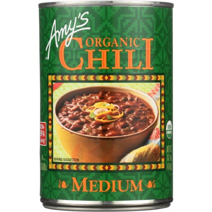 AMY\'S: Organic Chili Medium, 14.7 oz