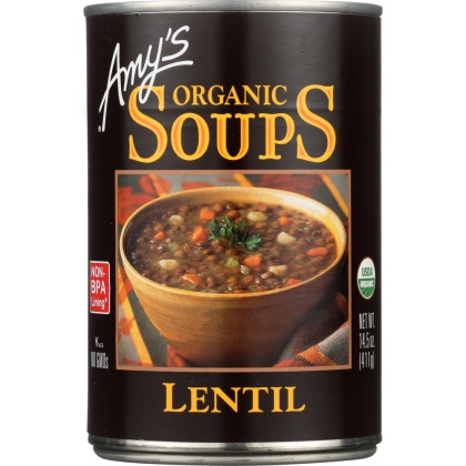 AMY\'S: Organic Lentil Soup, 14.5 oz