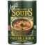 AMY'S: Organic Soup Low Fat Vegetable Barley, 14.1 oz