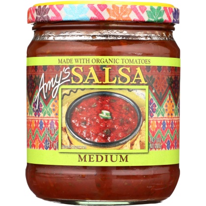 AMY\'S: Salsa Medium, 14.7 oz