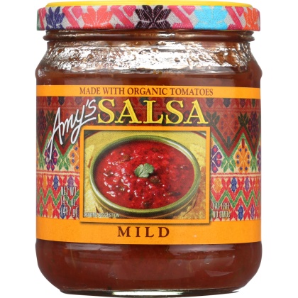 AMY\'S: Salsa Mild, 14.7 oz