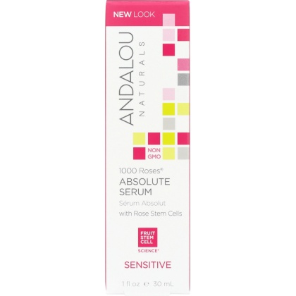 ANDALOU NATURALS: 1000 Roses Absolute Serum Sensitive, 1 oz