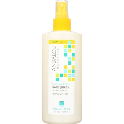 ANDALOU NATURALS: Perfect Hold Hair Spray Sunflower Citrus, 8.2 Oz