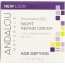 ANDALOU NATURALS: Resveratrol Q10 Night Repair Cream Age-Defying, 1.7 Oz