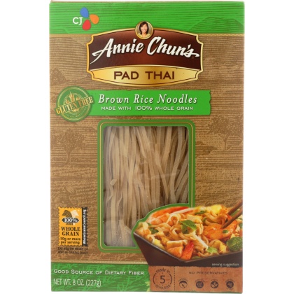 ANNIE CHUN\'S: Brown Rice Noodles Pad Thai, 8 oz