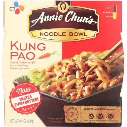 ANNIE CHUN\'S: Kung Pao Noodle Bowl Medium, 8.6 oz