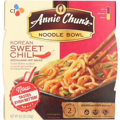 ANNIE CHUNS: Noodle Bowl Korean Sweet Chili Medium, 8 oz