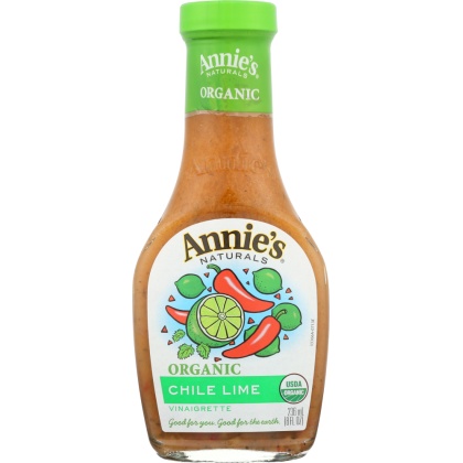 ANNIESNAT: Dressing Chile Lime Vinegar Organic, 8 oz