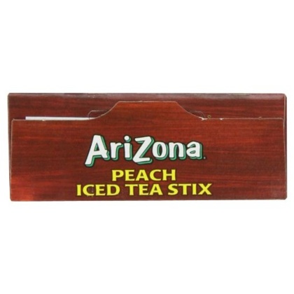 ARIZONA: Sugar Free Peach Iced Tea 10 Stix, 0.8 oz