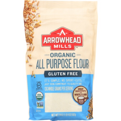 ARROWHEAD MILLS: Flour All Purpose Gluten Free, 20 oz