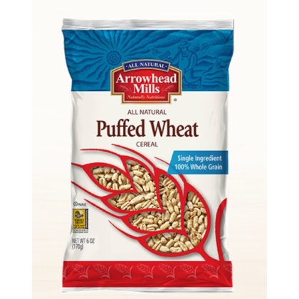 ARROWHEAD MILLS: Puffed Wheat Cereal, 6 oz