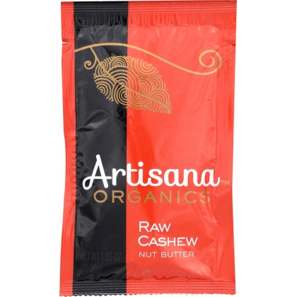 ARTISANA: Raw Organic Cashew Butter Nut, 1.06 oz