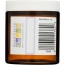 AURA CACIA: Amber Wide Mouth Jar with Writable Label, 4 oz