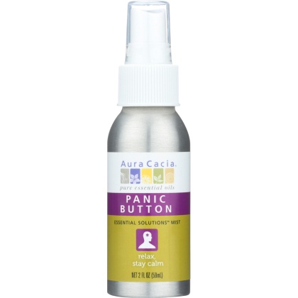 AURA CACIA: Panic Button Essential Solutions Mist, 2 oz