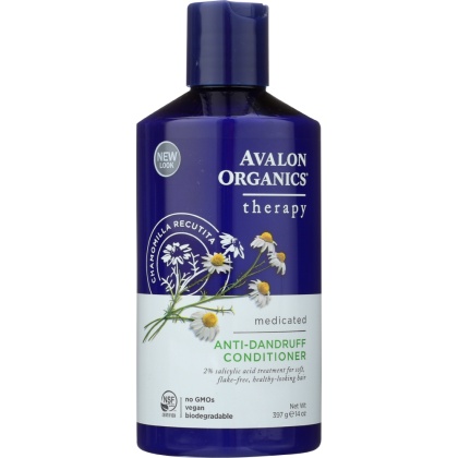 AVALON ORGANICS: Anti-Dandruff Conditioner Itch & Flake Therapy, 14 oz