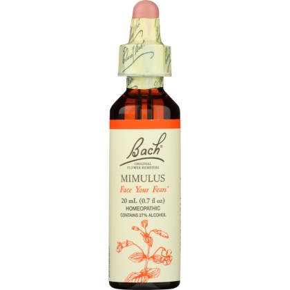 BACH ORIGINAL FLOWER REMEDIES: Mimulus, 0.7 oz