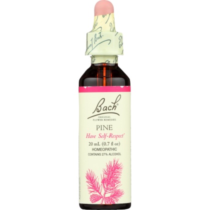 BACH ORIGINAL FLOWER REMEDIES: Pine, 0.7 oz