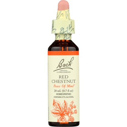 BACH ORIGINAL FLOWER REMEDIES: Red Chestnut, 0.7 oz