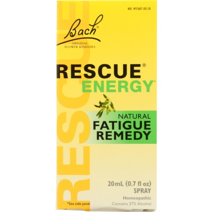 BACH: Original Flower Remedies Rescue Energy, 0.7 oz