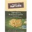 BACK TO NATURE: Crackers Spinach and Roasted Garlic, 6.5 oz