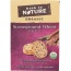 BACK TO NATURE: Organic Stoneground Wheat Crackers, 6 oz