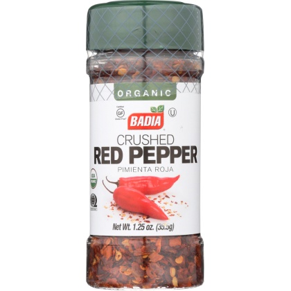 BADIA: Crushed Red Pepper Organic, 1.25 oz